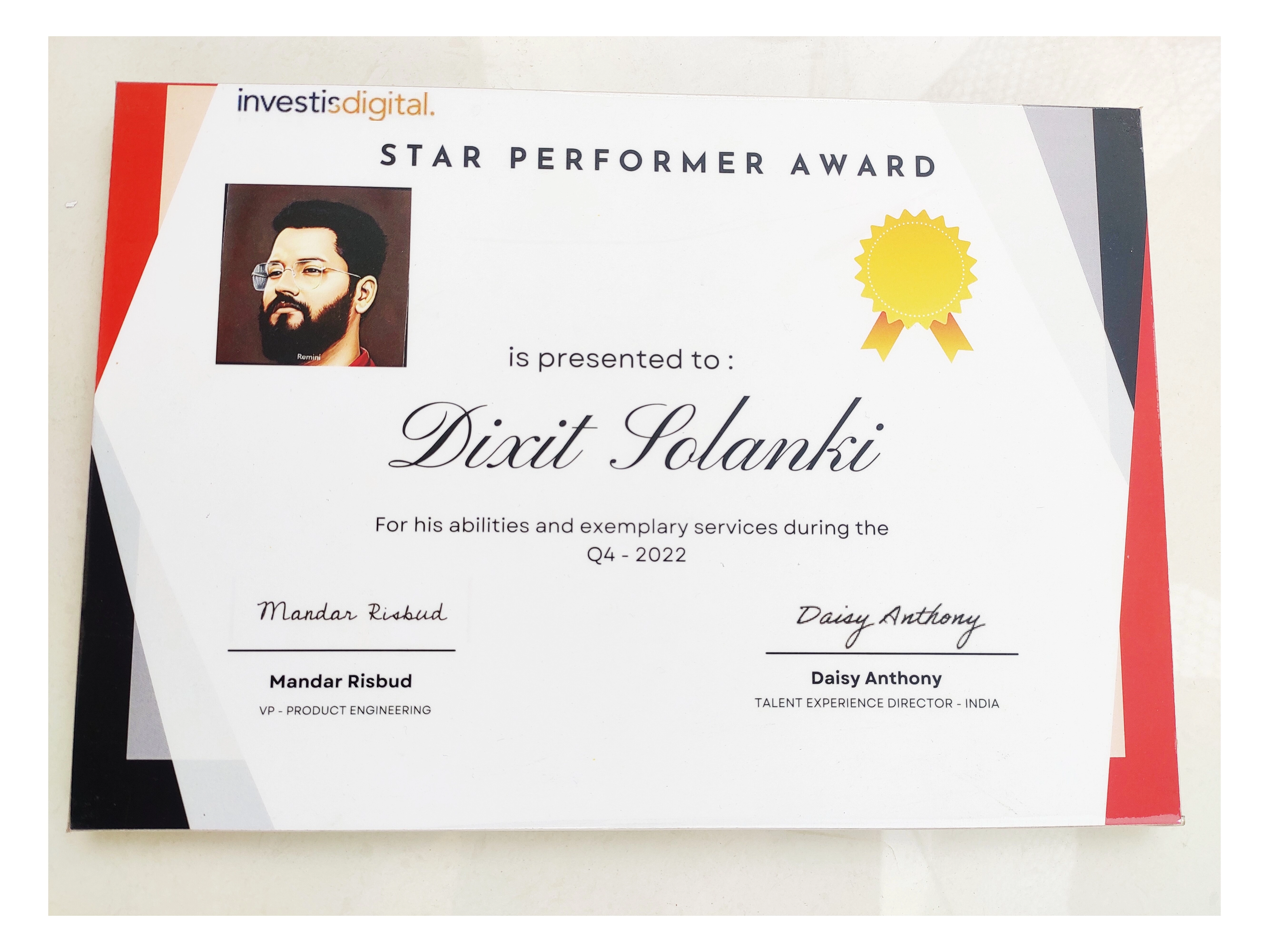 Star Performance Award